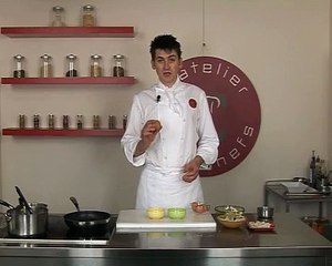 Pomme de terre à l'oeuf poché et aux champignons