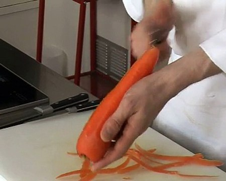 Julienne de carottes au miel de fleurs sauvages