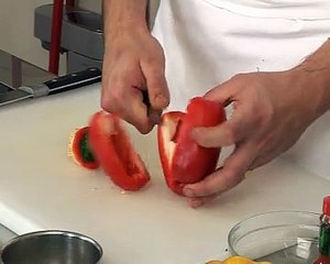 Gaspacho épicé au vinaigre balsamique blanc