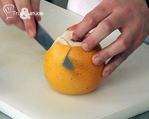 Soupe d'agrumes à l'anis, émulsion au pastis
