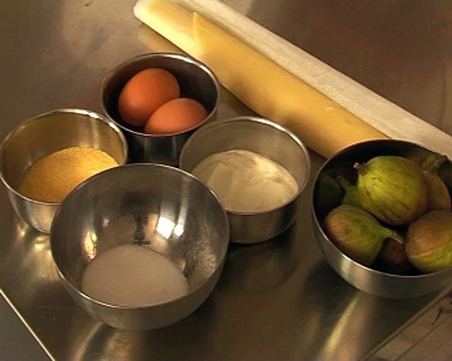 Tarte aux figues et quatre épices