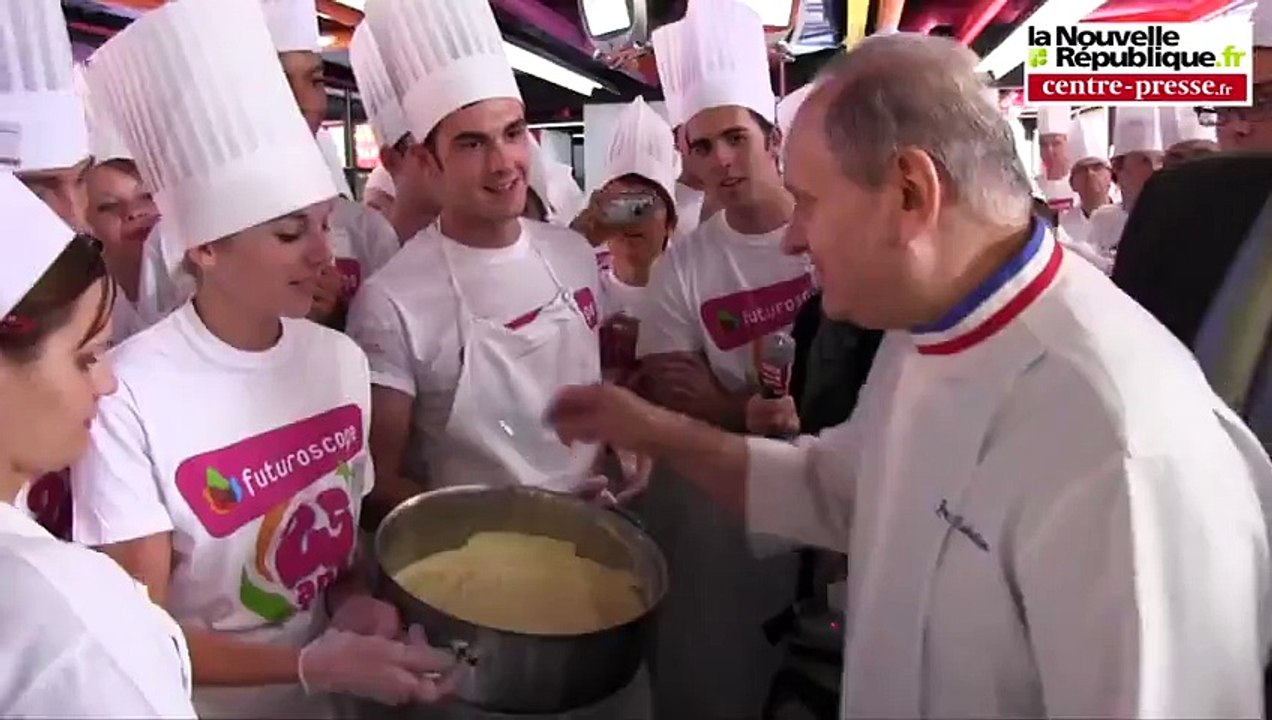 La plus grosse purée au monde réalisée au Futuroscope !