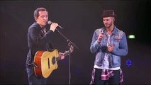 Gad Elmaleh s'incruste au concert de M. Pokora