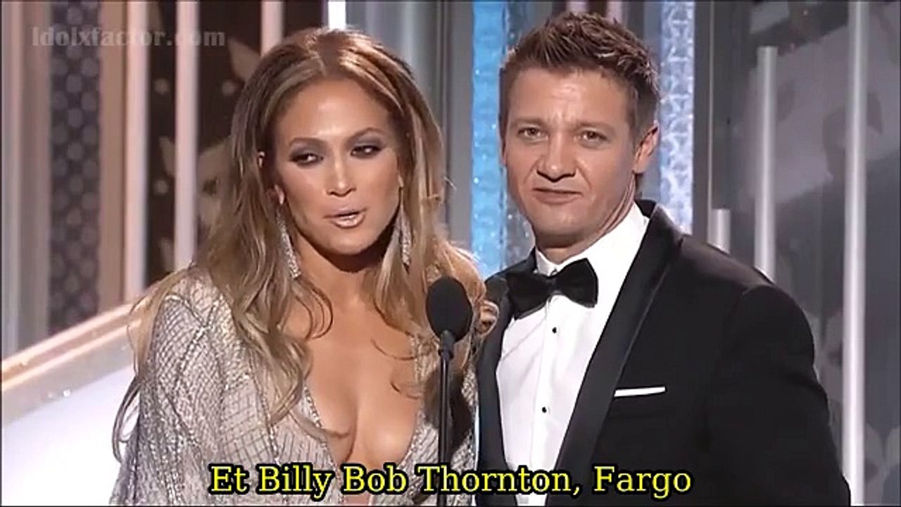La petite blague de Jeremy Renner sur les "globes" de Jennifer Lopez