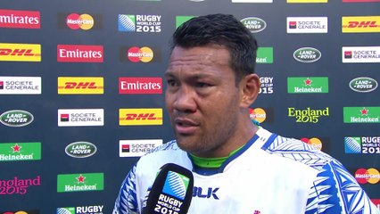Samoa's Treviranus shattered after tough game against USA