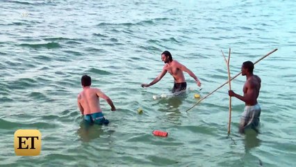 The Island US : un candidat sauve la vie d'une tortue en lui faisant du bouche-à-bouche