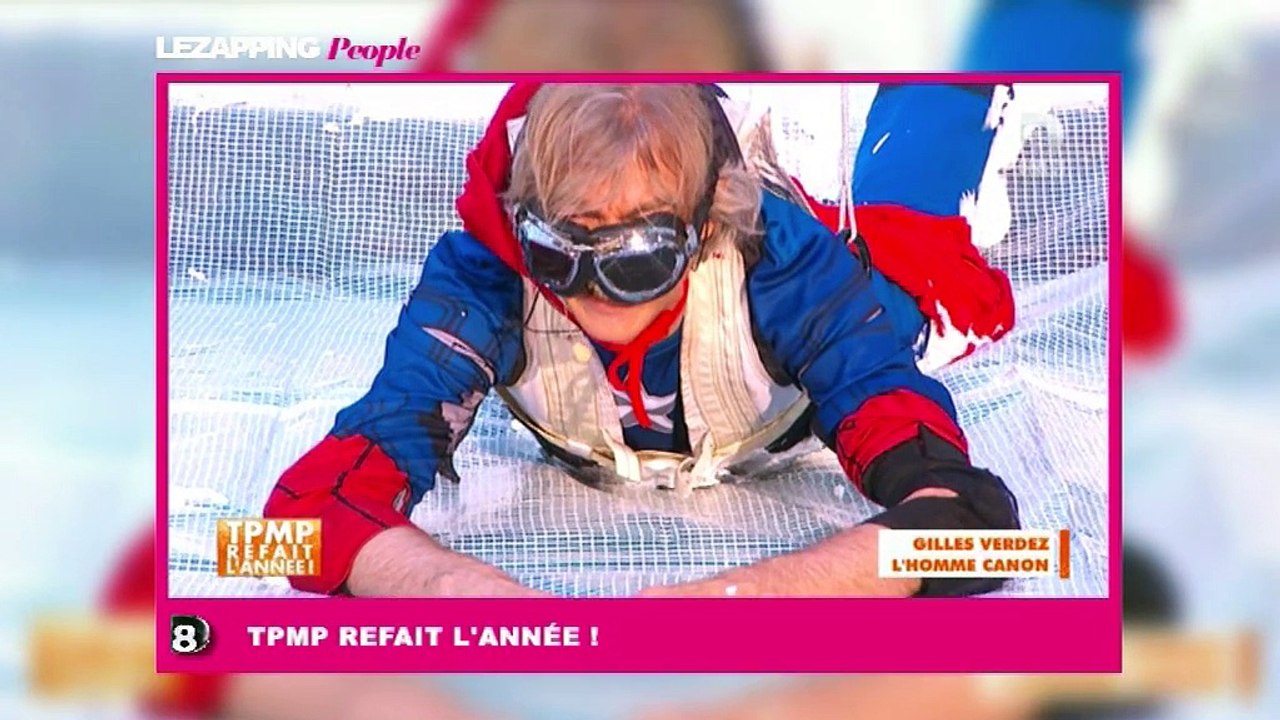 Gilles Verdez, l'homme-canon dans Touche pas à mon poste