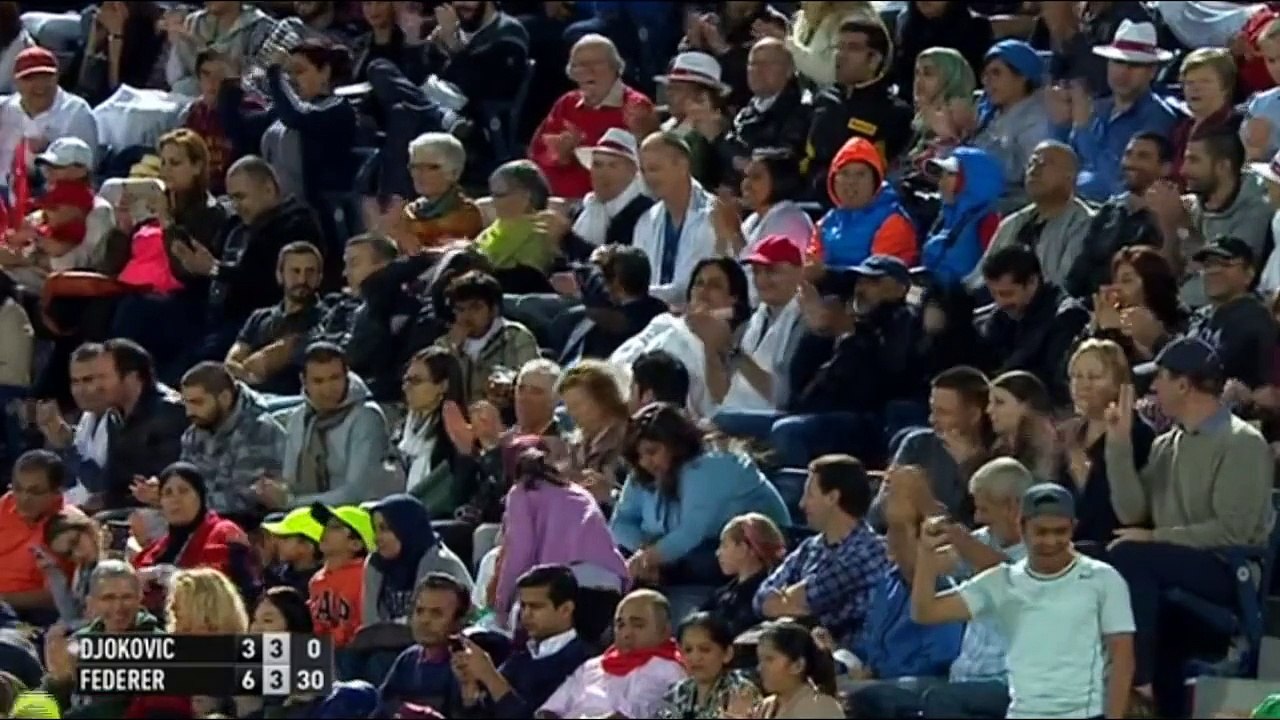 Roger Federer - Top 10 Inside Out Backhands