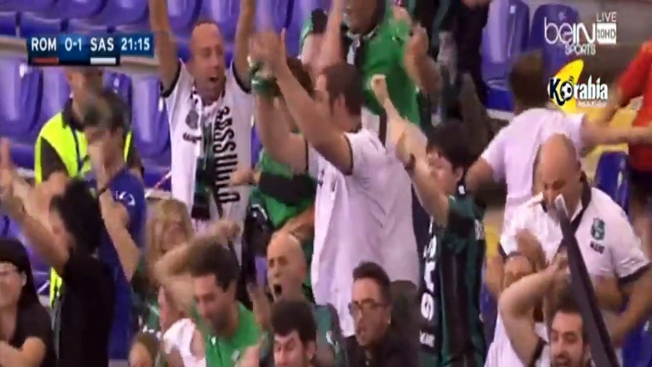 AS Roma vs Sassuolo 2-2 All Goals & Highlights Serie A 2015