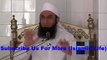 What Happen When Maulana Tariq Jameel was in Naseem Vicky's Father Death - Very