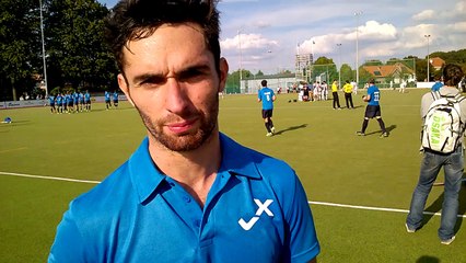 Loïck Luypaert après la victoire du Braxgata 1-2 face à La Gantoise