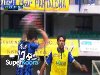 هدف مباراة ( كييفو فيرونا	 0-1  إنتر ميلان	 )  الدوري الإيطالي