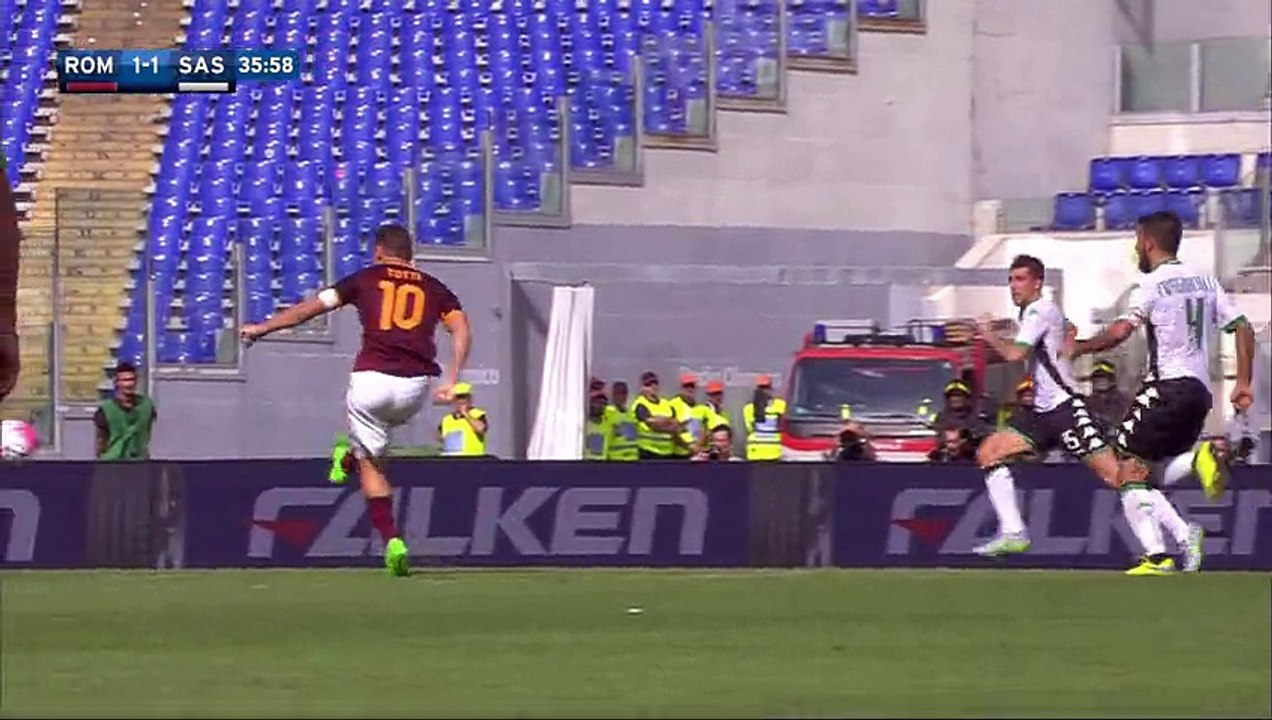 Serie A : AS Rome 2-2 Sassuolo