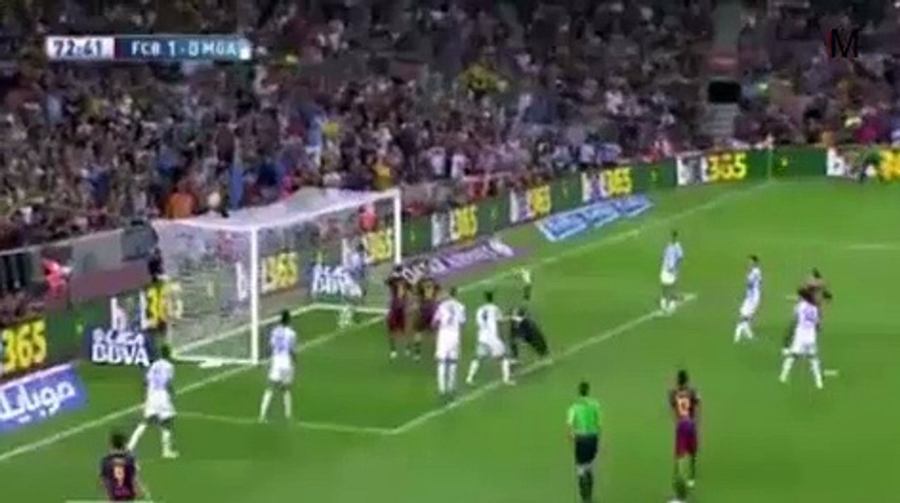 barsa vs malaga هدف  توماس فيرمايلين