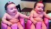 [Funny Baby Video] Twin babies laughing, crying, and then laughing again - YouTube