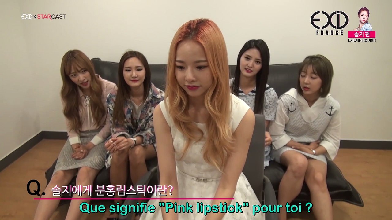 [VOSTFR] STARCAST : Ask to EXID (150709) - Épisode de Solji