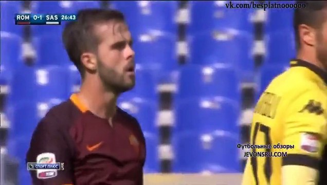 AS Roma vs Sassuolo All Goals & Highlights 20.09.2015 (Serie A)