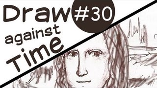 Mona Lisa in 12 Minutes - Draw Against Time #30