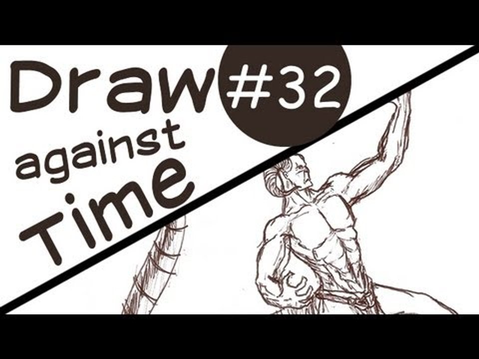Motaro from Mortal Kombat in 14 Minutes - Draw Against TIme #32