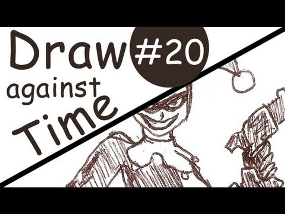 Harley Quinn in 7 minutes - Draw Against Time #20