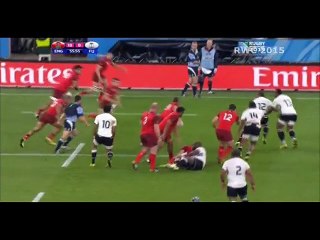 World Cup 2015: England 35-11 Fiji. All goals and best moments. 2nd half.