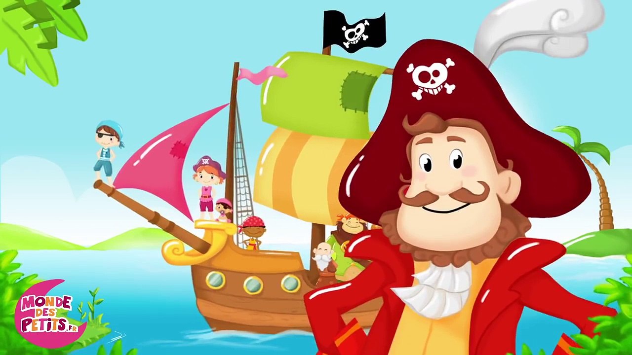 Les gentils pirates - chanson enfant - monde des petits