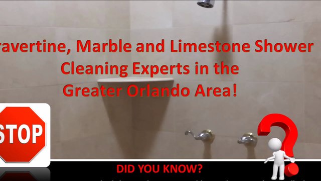 Cleaning Slate Tile Shower Sanford FL 407-809-5794