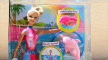 BARBIE Dolphin Trainer I Can Be Barbie Underwater Pool Toys Doll Pet Trainer DisneyCarToys