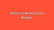 Disney Cars Pranks Mater and Lightning McQueen Spider Prank Sally Disney Car Toys Micro Drifters