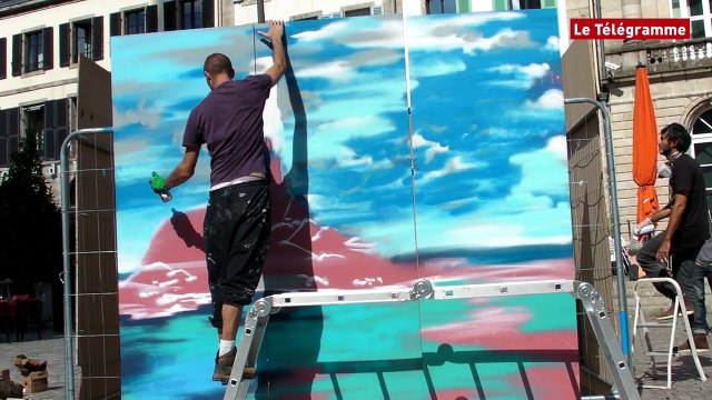 Quimper. Fresque à 360° sur la Bretagne au coeur de la ville