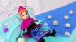Disney Frozen Play-Doh Snowballs Princess Anna and Princess Elsa Dolls Swirling Snow Sled