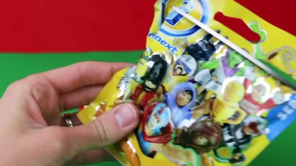 Lightning McQueen with a Play Doh Santa Hat in 24 Days of Christmas Day 12 Blind Bags with Imaginext