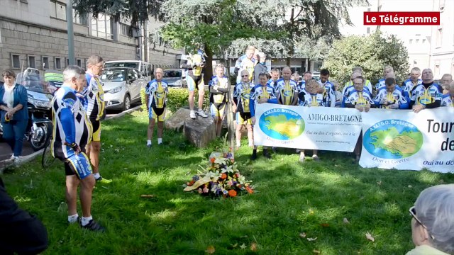 Don d'organes. Le message d'espoir du tour de Bretagne cycliste des greffés