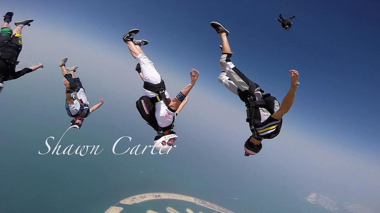 ANGLE FUN in SKYDIVE DUBAI