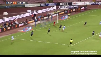 Lorenzo Insigne Fantastic Run Allan Big Chance | Napoli v. Lazio 20.09.2015 HD