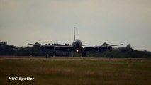 Boeing KC-135R Stratotanker United States Air Force USAF arrival at RIAT 2015 AirShow
