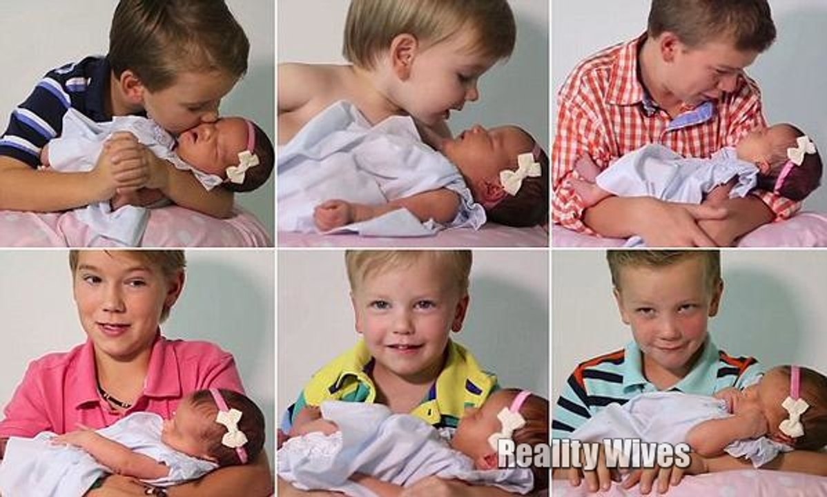 Lair Gender Reveal & Lair Brothers Meet Sister