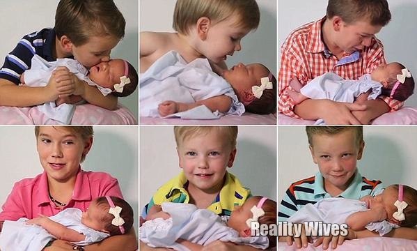 Lair Gender Reveal & Lair Brothers Meet Sister