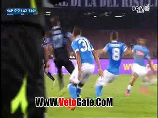 نابولى يتقدم بثنائيه امام لاتسيو