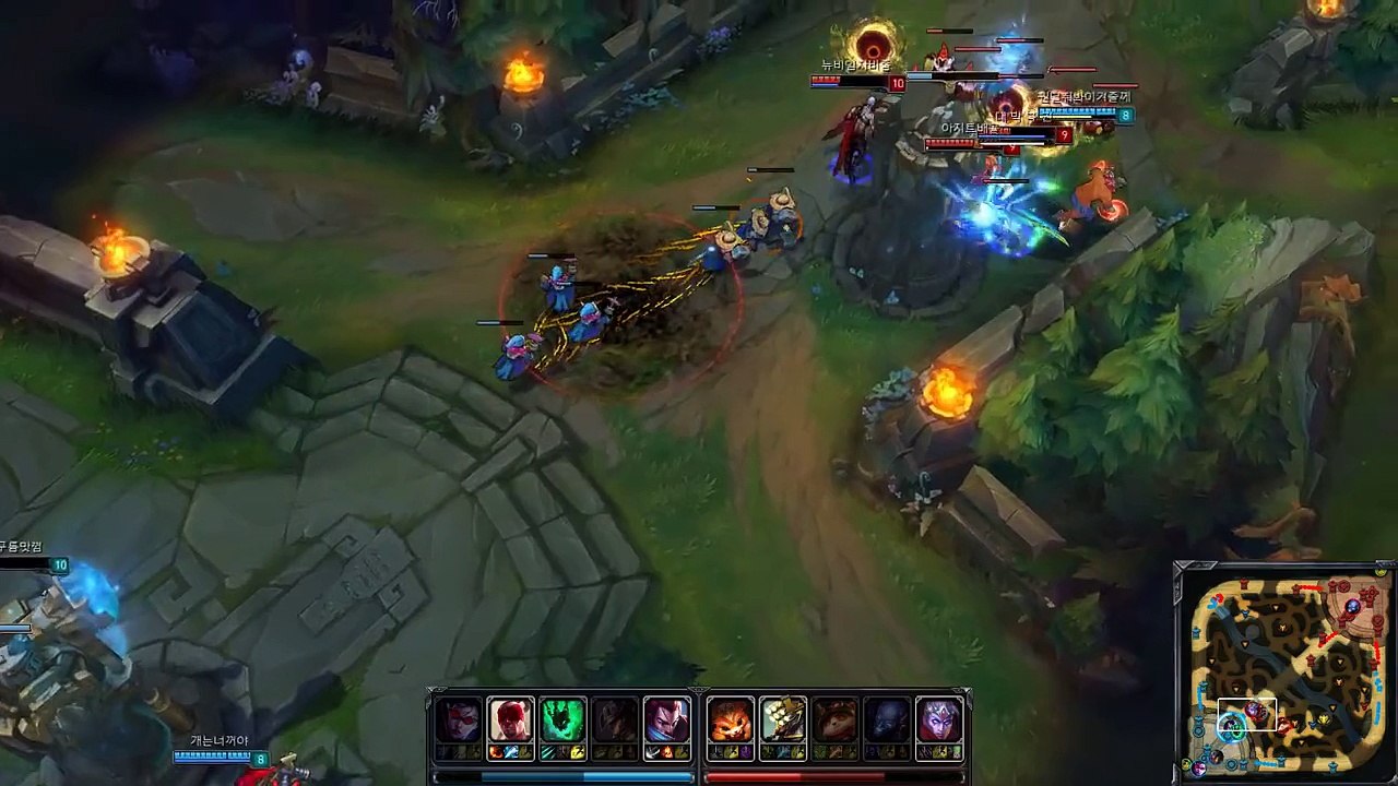 Ryze 1vs5 Pentakill - LOL Highlight Clip