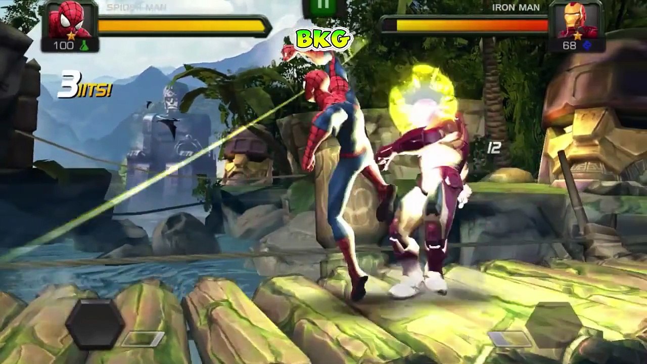 SPIDERMAN vs IRON MAN and CAPTAIN AMERICA and MORE Fighting Game - Best Kid Games