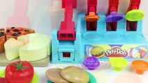 Play Doh Burger Factory set Velcro Cuttin Food Pizza Hamburgers toys