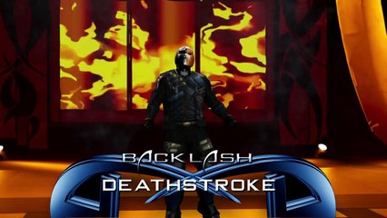 WWE 2K15 seth rollins v deathstroke the terminator