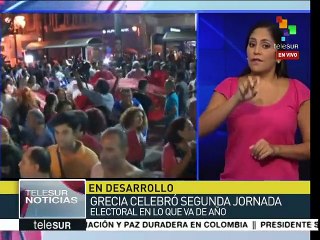 Grecia: Syriza obtiene 4 diputados menos que en elección de enero