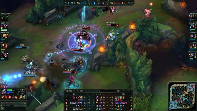 FNC Rekkles Tristana vs Vayne KR LOL SoloQ Highlights