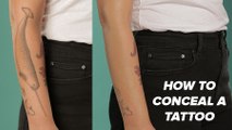 How to Camouflage a Tattoo With Makeup