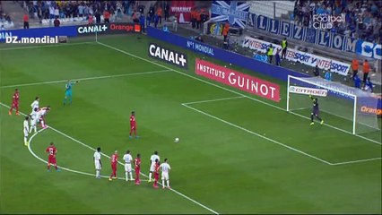 les buts du matche O Marseille 1 - 1 O Lyonnais