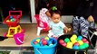 Funny Babies ❤ Playing Balls And Learning Counting Balls ❤ Bermain Bola Air Dan Menghitung Bola