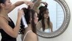 Bridal Hair Style Video Updo with clean curls