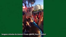 Torcida do Marselha queima camisa de Valbuena